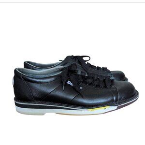 Dexter Shoes Black Bowling Shoes for Men Leather Lace up Performance activewear